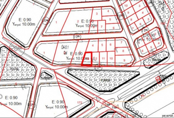 BAŞPINAR MAHALLESİNDE 396m2 ARSA