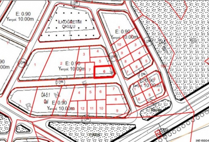 BAŞPINAR MAHALLESİNDE 557m2 ARSA