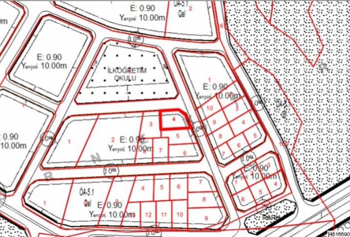 SAKARYA HENDEK BAŞPINAR MAHALLESİNDE 447m2 ARSA